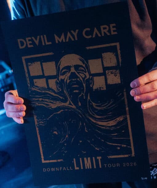 Siebdruckposter "Downfall Tour"